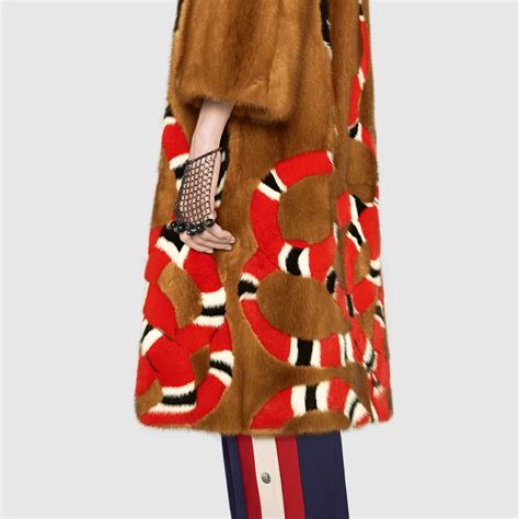 gucci winter coats|gucci fur coats female.